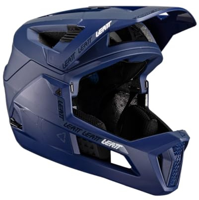 MTB Enduro 4.0 Helm, Blau Blau, Größe M 55-59 cm
