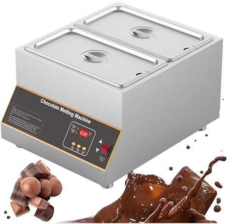 YOtat Máquina De Templado De Chocolate, Fundidor De Chocolate, Crisol De Chocolate, Temperatura Ajustable, Utilizado En Restaurante, Cocina Casera