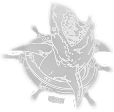 NUOBESTY Formen Silikon Shark Form Shark Tasse Matte Epoxy Formen Kreative Herstellung