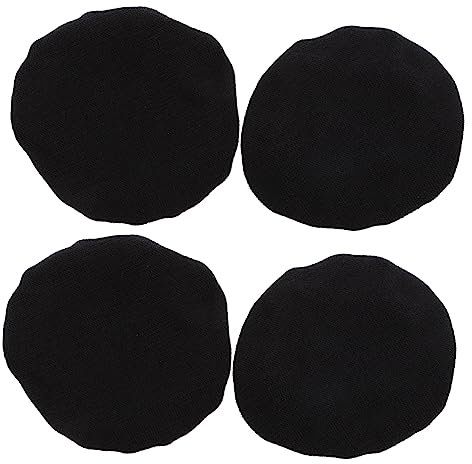 DIYEAH 4pezzi Coperture Per Cuffie in Cotone Elasticizzato Protezione Auricolari Per Maglioni Piccole Accessori Per Cuffie Sanitari