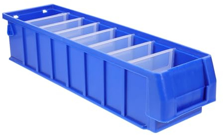 iplusmile Caja de Almacenamiento de Clasificación Material Polietileno y Uso Conveniente Diseño Moderno para Tornillos Compartimentos para Oficina y Exterior