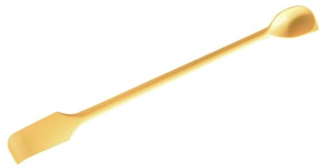 WEKADRIN Spatule Silicone Non Adhésive Résistante à Haute Température Pour Cuisine Pâtisserie Ustensile Multifonction Pour Beurre Fromage Confiture Mélange Et Étale Mini Spatule Jaune