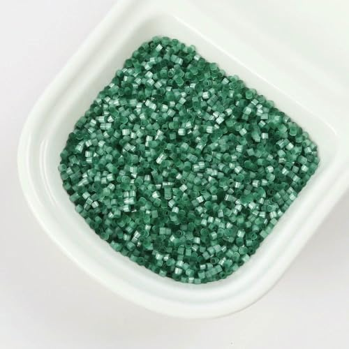 GENPICONG 10g 2mm Multicolor Glass Seed Beads Cylinder Imitation Cat's Eyes Loose Spacer Beads DIY Necklace Jewelry Making Sewing Presents