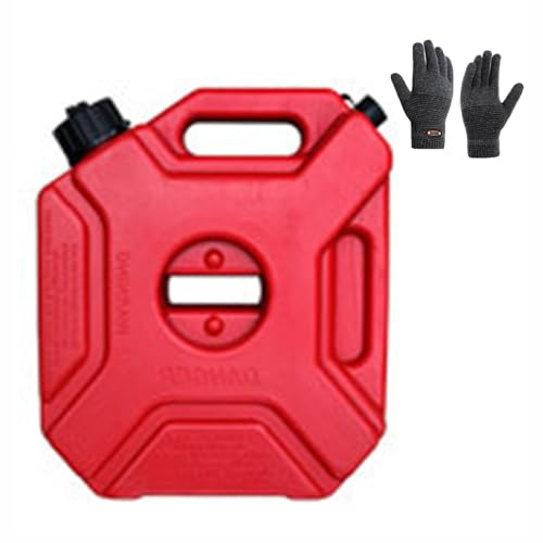 Generisch 5l 10l 20l 30l Kraftstoffkanister Kunststoff Mit Entlüftung Für Benzin, Diesel,öl,Tankbehälter,Backup,Tragbar Reservekanister Für Motorrad, Auto,Rasenmäher,Bootfahren,5L