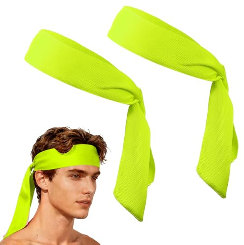 YELARXI Fascia tergisudore, fascia per capelli atletica, regolabile, antiscivolo, anti-umidità, adatta per (Tennis/allenamento)