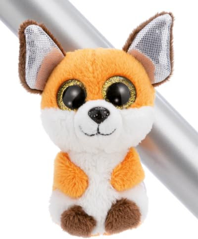 NICI MagGLUBSCHIS Volpe Runizzi, 9 cm - 63284 | Peluche con magnete, aderisce a superfici metalliche, idea regalo pratica e originale per gioco e collezione