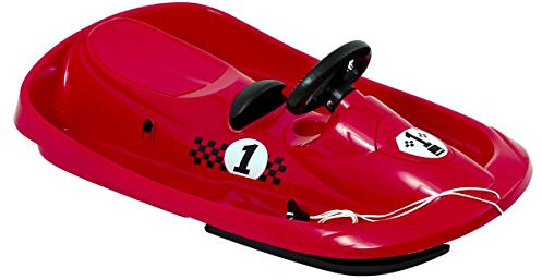Hamax Rodelschlitten Snow Formel, Rot, 503431