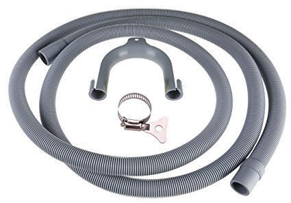 MasterPart 2.5m Universal Washing Machine Drain Hose Extension Pipe - 18mm / 22mm