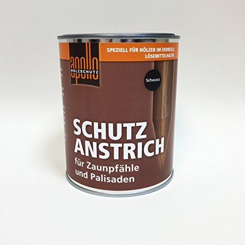 Apollo Schutzanstrich für Zaunpfähle und Palisaden, 1L