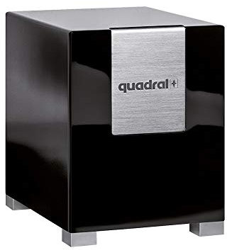 quadral -Stück- Qube CS10 schwarz Hochglanz