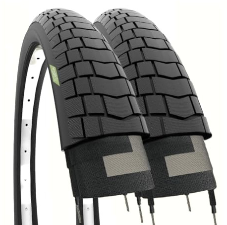 2 neumáticos de Carretera para BMX, City Bike, niño, Bicicleta de 20 Pulgadas