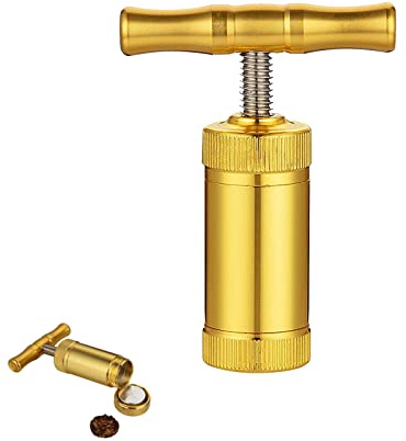 Heavy Duty T Shape Herb Press Tool Aluminium Metal Manual Press