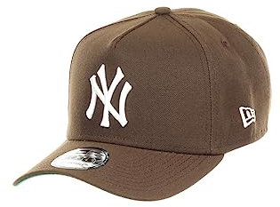 New Era New York Yankees MLB Walnut 9Forty A-Frame Snapback Cap - One-Size
