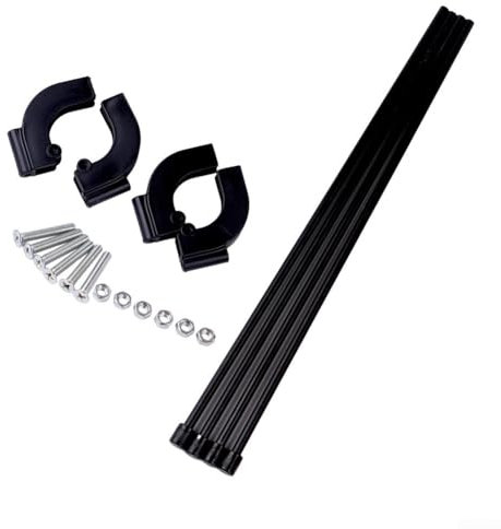 Camping Wagon Cart Trolley Roof Support Rod, Wagon Cart Trolley Roof Rod, Fiberglass Portable Wagon Cart Trolley Mount Bracket