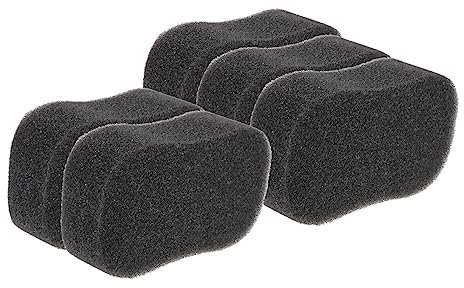 Toddmomy 20 Pièces épurateur éponge scrubber nettoyeur brosse à cheval kits de nettoyage éponges de cuisine grandes éponges pour le nettoyage éponges de nettoyage d'animaux Black