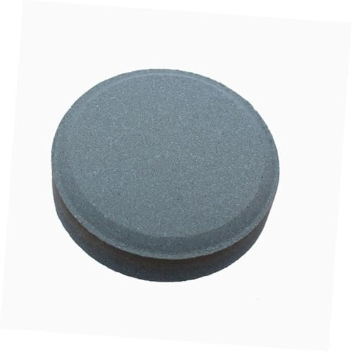 Mikikit 2pcs Sharpening Stone Round Double Whetstone for Kitchen Home Japanese Blade Sharpener Outdoor Grindstone