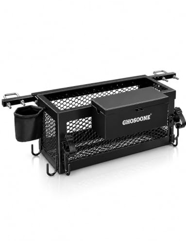 Robuster Traktor-Werkzeugkasten, 61 x 25,4 x 25,4 cm, multifunktionales Traktor-Zubehör