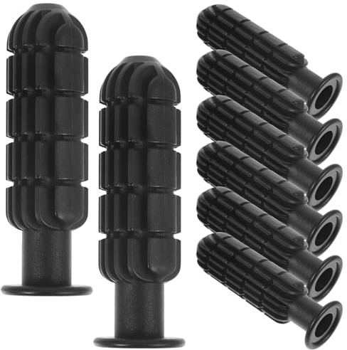 Mikinona 8 pezzi Manopole per Calciobalilla in PP Resistente Impugnature Ergonomiche Sostitutive per Tavolo da Calcio Balilla Compatibili Maggior Parte delle Macchine da Calcio da Tavolo