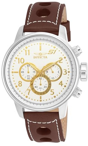 Invicta Men's 16010 S1 Rally Analog Display Japanese Quartz Brown Watch