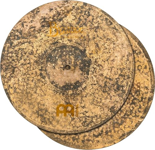 Platillos Meinl Byzance B 15 SPV 38.1cm de la vendimia (15 pulgadas) Platillos HiHat Pure (par)