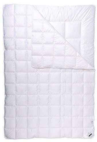 Billerbeck Faserdecke Super Wash | 4-Jahreszeitendecke 155 x 220 cm | Kombinierbar | Faser