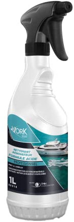 Workboat - Shampoing nettoyant rénovateur Bateau pH Acide Pro - Spray 1L