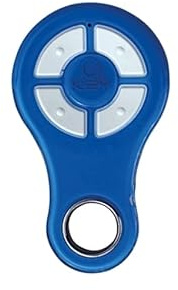 Dieffematic Blu Key Sub 44BR Telecomando Trasmettitore Rolling Code - 4 Canali, 433.92 MHz, Resistente all'Acqua