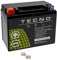 TECNO-GEL Motorrad-Batterie für YTX12-BS, 12V Gel-Batterie 12Ah (DIN 51012), 151x87x130 mm für ADLY APRIL IA BMW u.a.
