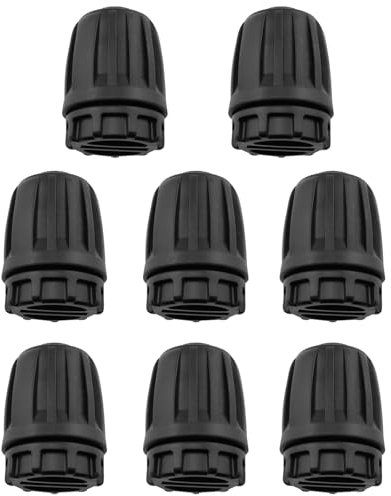 8 Piezas TapóN de Extremo de Tubo de Riego por Goteo TapóN de Extremo Universal de 3/4 Pulgada, para Sistema de Rociador de Tubo de Cinta de Goteo de 20 Mm