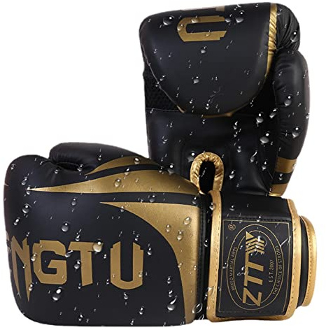 Boxningshandskar för män - Kickboxing Ment Training Handskar med ignetskydd | Sparring Strike Handskar, Tung väska för boxning, kickbo xing, Muay Thai, MMA