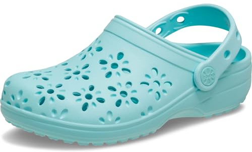 Crocs unisex – barn Classic Floral Cut Out Clog TTräsko