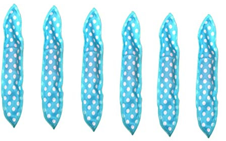 WOONEKY 6pcs Schwamm Haar Curler Set Friseur Curler Werkzeuge Haar Pinsel-kamm