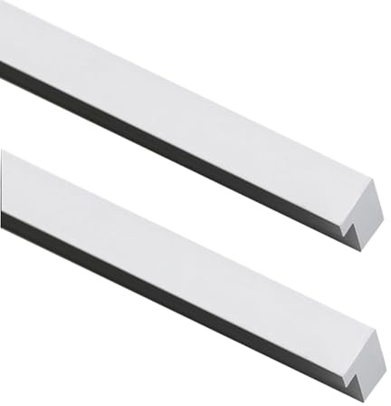 2 Piezas Tiradores de Gabinete Diseño en forma de L Perillas de Cajones Aluminio macizo,Pomos Puerta,picaportes para Mueble Asa de proa armario,Mango Baño Manijas Cocinas (Paso agujero 128mm,Plata)