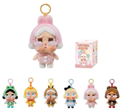 POP MART Crybaby Tears Factory Series - Vinyl Face Plush Blind Box, Random Design, Collectible Toys Home Decorations, Holiday Birthday Gifts, Single Box