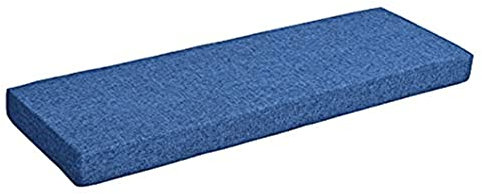 Generisch Sitzkissen Sitzpolster für Gartenmöbel im Außenbereich, rutschfeste Bankauflage, 5 cm dick, Blau, 160 x 45 cm, bequem und langlebig, wetterbeständig, ideal für den Außenbereich