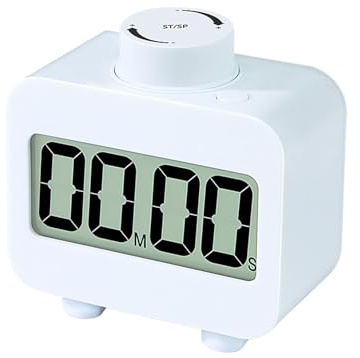 Temporizador de cocina silencioso digital de 99 minutos, carcasa de ABS, 3 alarmas para un estudio de cocción preciso y una herramienta de gestión eficiente del tiempo, herramienta de gestión del
