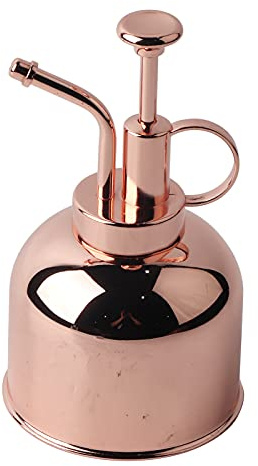 Annaffiatoio con spruzzatore a pressione Bella pressione manuale in oro rosa per piante da interno in acciaio inossidabile Mister Houseplant Accessorio per giardinieri e