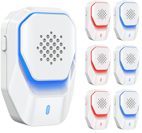 Upgraded 6 Packs Ultrasonic Pest Control Repeller Plug in