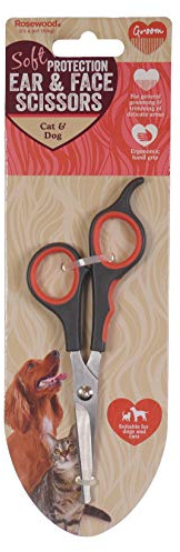 Rosewood Soft Protection Ear & Face Scissors for Dogs & Cats