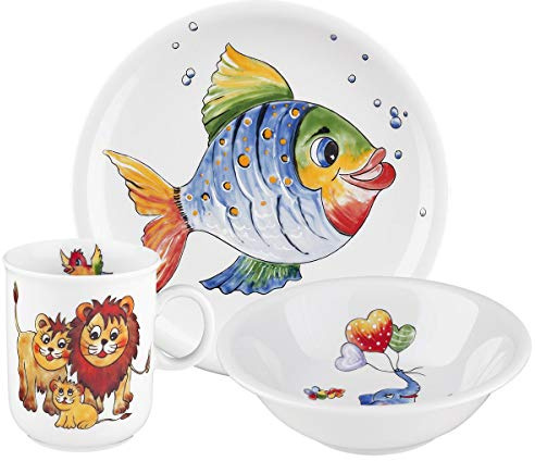 Seltmann Weiden 001728601 Kinder-Set 3-teilig, 21 x 19 x 20 cm, Bunt