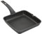BRA Efficient Grill asador liso, 22 cm, aluminio fundido con antiadherente, apta para inducción, libre de PFOA