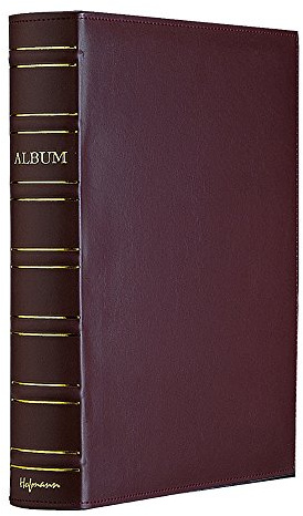 álbum de fotos color vino con fundas, para fotos de 15,2 x 10,2 cm, formato vertical