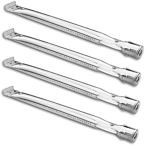 Bar.b.q.s 38,1cm Brûleurs de rechange en acier inoxydable pour Barbecook Siesta, Grill Chef, Kenmore Sears, K Mart, Lowes Gas Grills, Lot de 4