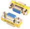 BENFEI Acoplador VGA, Paquete de 2 adaptadores VGA/SVGA HD15 Género Hembra a Hembra con Cable Chapado en Oro