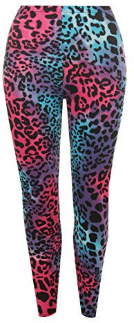 Flickor enkla leggings barn barn tonåringar basic stretch full längd