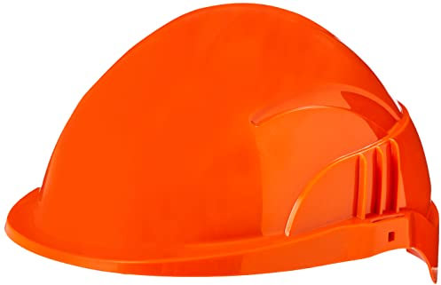 Centurion CNS10PLUSEORA VISION PLUS SAFETY HELMET ORANGE C/W INTEGRATED VISOR