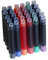 30 PCS Jinhao Füllfederhalter Tintenpatronen 6 Farben Set Color Schwarz, Blau, Apfelgrün, Lila, Rot und Orange) Patronen
