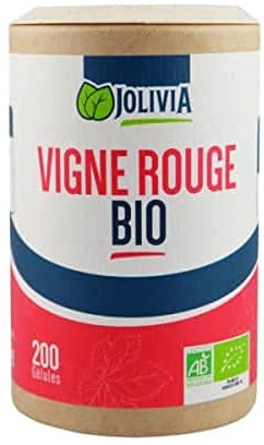 Vigne Rouge Bio - 200 gélules végétales de 250 mg | format