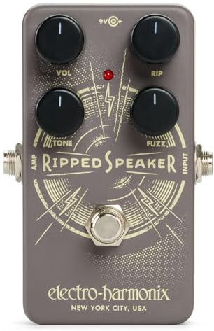 Electro Harmonix Ripped Speaker Fuzz Pédale de guitare – Haut-parleur déchiré