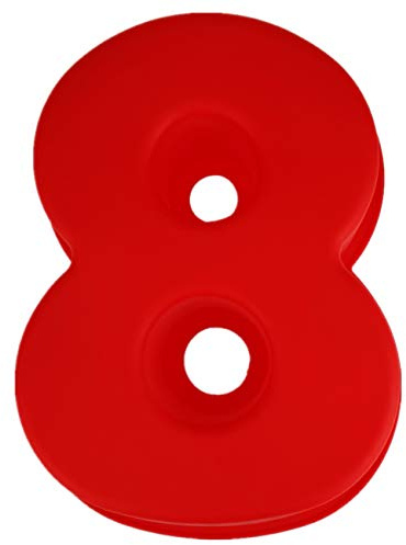 Eidoct 10 inch 3D Large Silicone Number Cake Moulds | DIY Baking Cake Mold, Birthday and Wedding Anniversary Day Silicone Baking Pans, Number